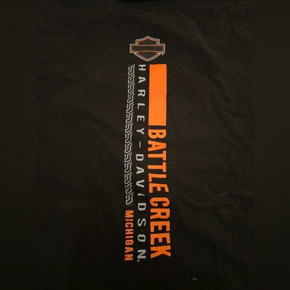 Harley-Davidson Battle Creek Michigan Tshirt - Picture 5 of 5
